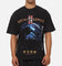 73Studio X Mortal Kombat 2 Vintage T-Shirt Black Acidwash