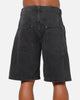 Saint Morta Amplus Distressed Jorts Black Shadow