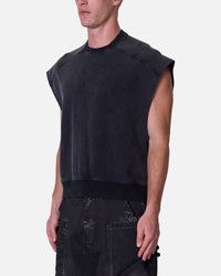 MNML Sleeveless Rag Shirt Washed Black