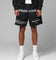 Loiter Hardcore Walk Shorts Black