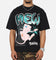 The Pokémon Collection By 73Studio Mew T-Shirt Black Acidwash