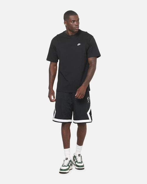 Jordan Brooklyn Diamond Mesh Shorts Black