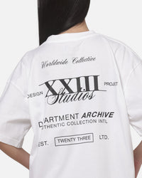 XXIII Utilities T-Shirt White/Black
