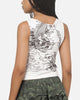 Ed Hardy Women's Koi Tank White