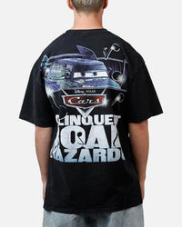73Studio Disney And Pixar Cars DJ Vintage T-Shirt Black Acidwash