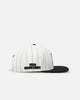 Pro Standard Vegas Golden Knights Pinstripe Wool Snapback Eggshell/Yellow