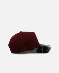 New Era Los Angeles Dodgers 'Workwear' 9FORTY A-Frame Snapback Maroon