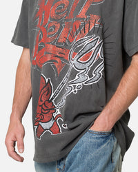 MNML Hell Bent T-Shirt Washed Black