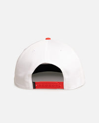Jordan Chicago Bulls Jordan Pro Unstructured Flat Bill Snapback White/Red