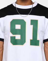 X-Large Football Short Sleeve T-Shirt Black