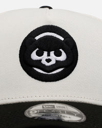 New Era Chicago Cubs 'Chrome Black' 9FORTY A-Frame Snapback Chrome/Black