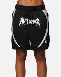 The Anti Order Sparta Mesh Basketball Shorts Black/White