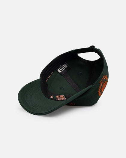 Carre Stacked Strapback Forest Green