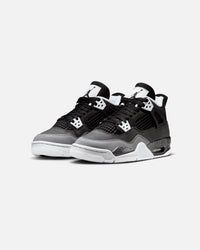 Jordan Kids' Air Jordan 4 Retro (GS) "Fear" Black/White