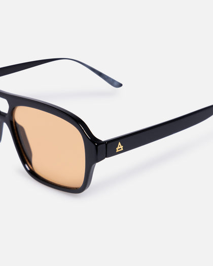 Aire Valeon Sunglasses Black/Mustard