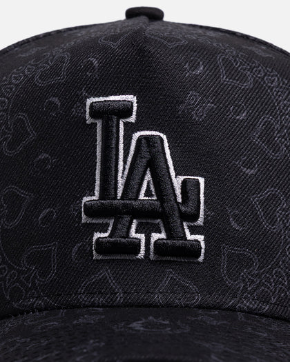 New Era Los Angeles Dodgers 'Black Tonal' 9FORTY A-Frame Snapback Black