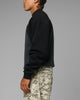 Loiter 4K Panel Crewneck Black