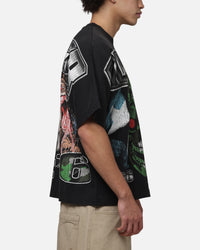 Loiter X WWE Stone Cold Vintage T-Shirt Vintage Black