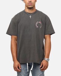 Saint Morta Worldwide Boxy T-Shirt Black Wash
