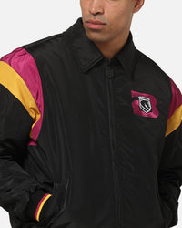 Bleacher Athletic Brisbane Broncos NRL Legacy Baseball Jacket Black