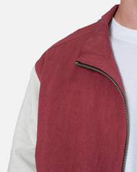 MNML Twill Racing Jacket Rust
