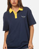 Bleacher Athletic North Queensland Cowboys NRL Adult Golf  Polo T-Shirt Navy