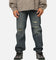 MNML V726 Distressed Baggy Denim Jeans Blue