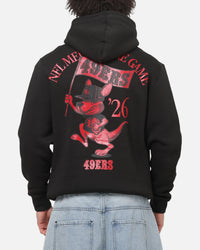 New Era San Francisco 49ers Kangaroo Flag Hoodie Black