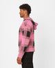 XXIII Dalas Plaid Hoodie Pink/Black