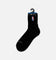 Pro Compression Classic NBA Logoman Crew Sock Black