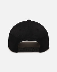 Mitchell & Ness Golden State Warriors 'Triple Black Core Classic' MVP Snapback Black