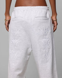 Loiter Blood Born Track Pants Grey Marle