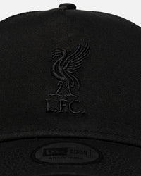 New Era Liverpool FC 9FORTY A-Frame Trucker Snapback Black