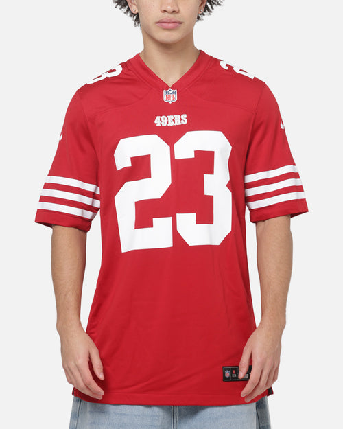 Nike San Francisco 49ers Christian McCaffrey #23 Home Game NFL Jersey Gym Red