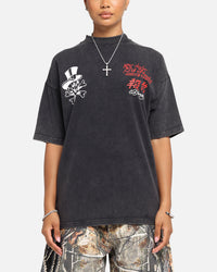 Ed Hardy Love Kills Oversized T-Shirt Black