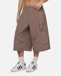 Adidas Woven Shorts Trace Brown