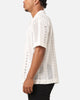 Saint Morta Crochet Button Up Shirt Off White