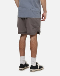 Saint Morta ATH-LTC Fleece Shorts Washed Charcoal
