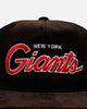 New Era New York Giants 'Washed Black NFL Golfer' Corduroy Golfer Snapback Washed Black