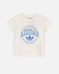 Adidas Infants' Short Tee Set White/Indigo