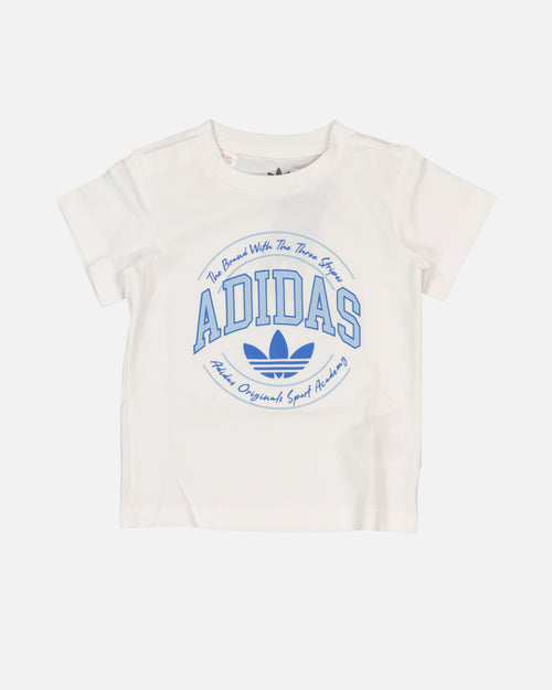 Adidas Infants' Short Tee Set White/Indigo