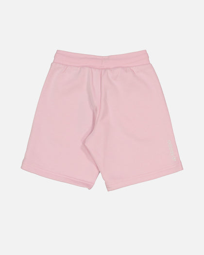 Adidas Kids' Adicolour Shorts and T-Shirt Set Clear Pink