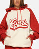 Carre Sport C Hoodie Off White/Red