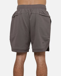 Saint Morta ATH-LTC Fleece Shorts Washed Charcoal
