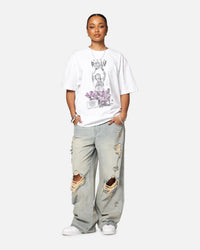Culture Kings X WWE Rhea Ripley Wrestlemania XLI Heavy T-Shirt White