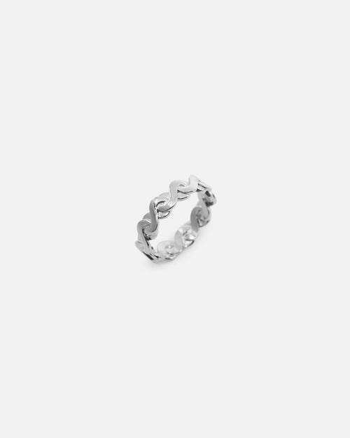 Saint Morta Infinity Ring White Gold