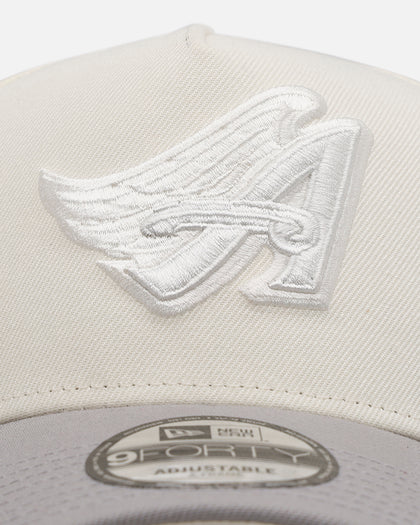 New Era Anaheim Angels 'Too Clean' 9FORTY A-Frame Snapback Chrome