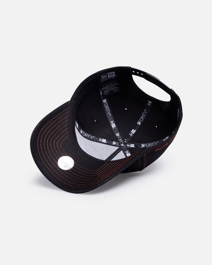 New Era Boston Red Sox 'Spider Web' 9FORTY A-Frame Snapback Black/Orange