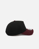 New Era Los Angeles Dodgers 'Burgundy Hearts' 9FORTY A-Frame Snapback Black/Maroon