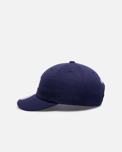 Mitchell & Ness Los Angeles Lakers 'Black Letter' Legacy Low Profile Snapback Indigo